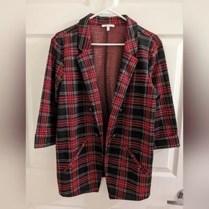 Maurices plaid blazer